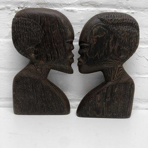 African Hand Carved Tribal Art Wall Hanging